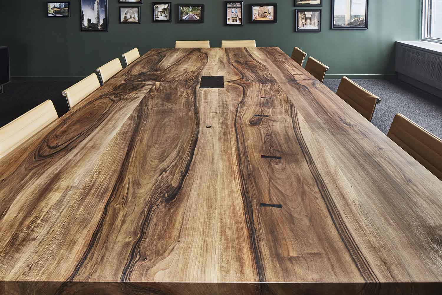 Bespoke Victoria Conference Table European Walnut