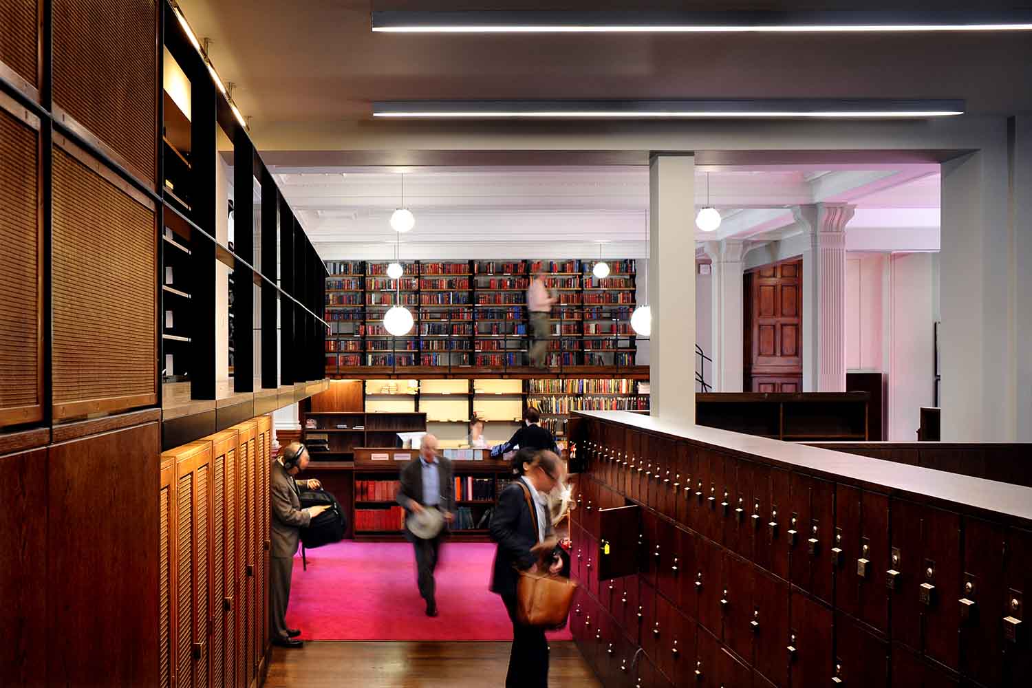 bespoke libary furniture for the London Library