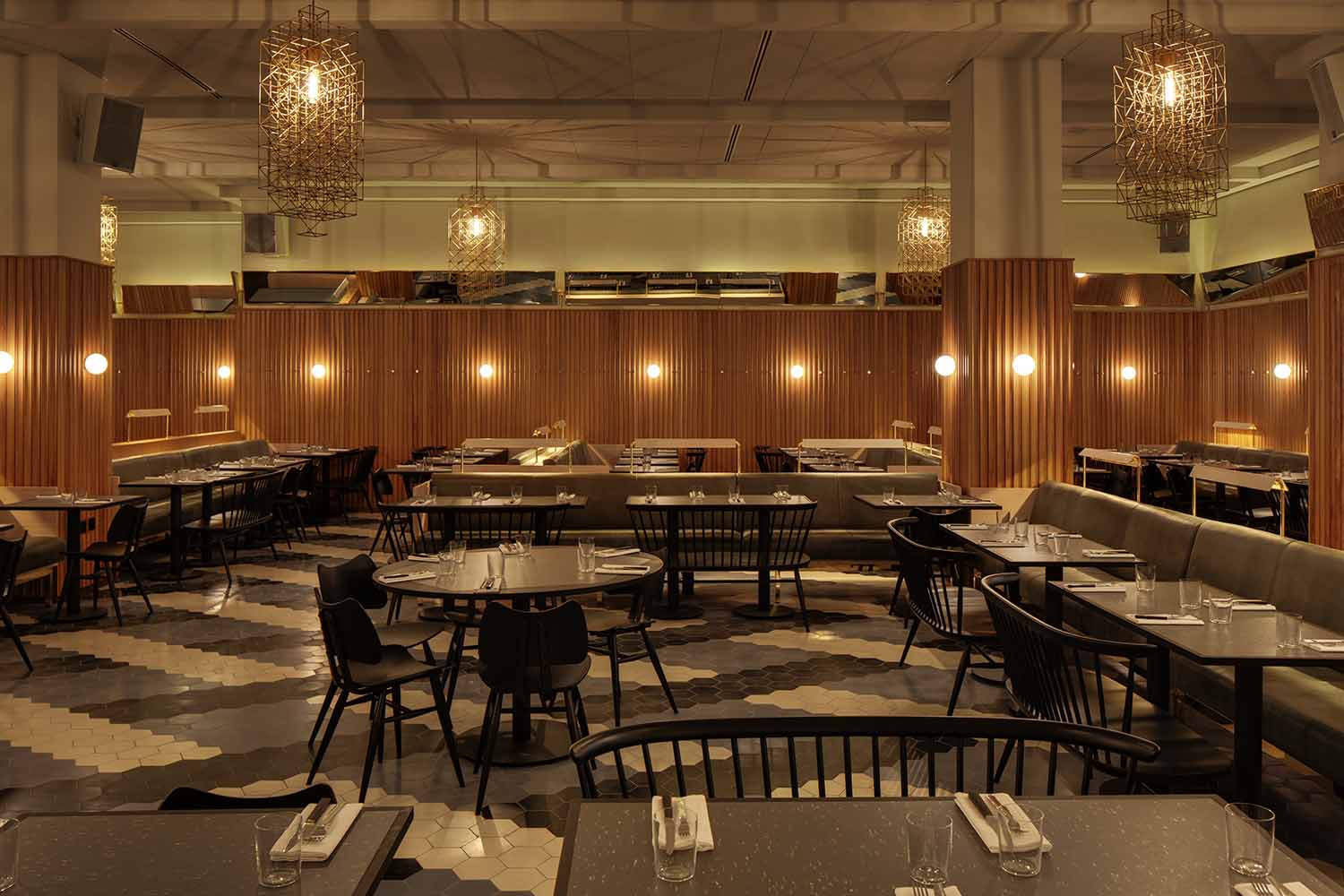 Bespoke restaurant furniture for The Ace Hotel