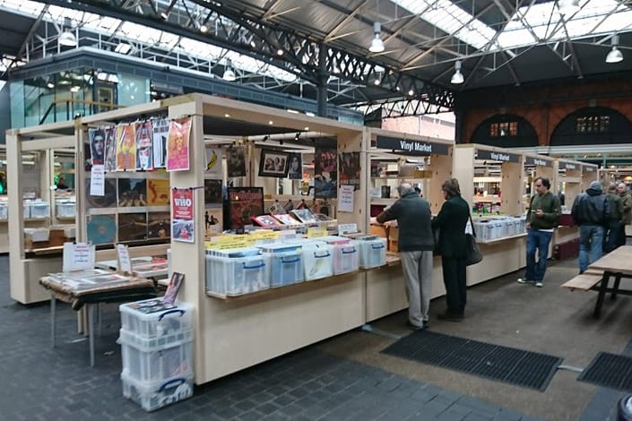 bespoke market stalls for Old Spitalfields Market