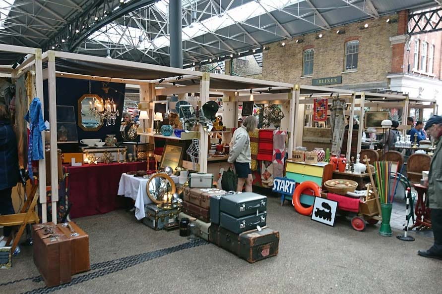 bespoke market stalls for Old Spitalfields Market