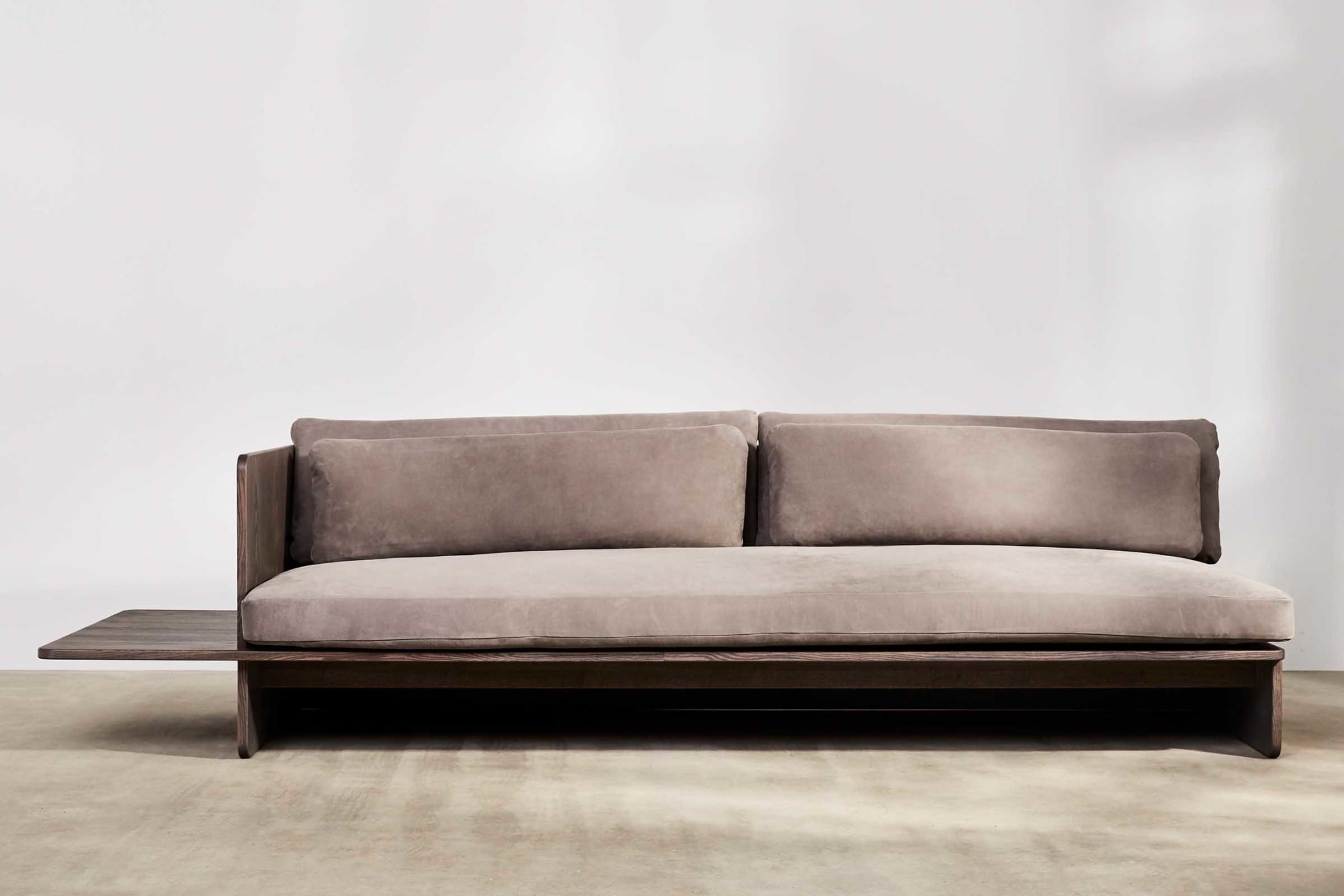 Minimalist sofa designed by Space Copenhagen