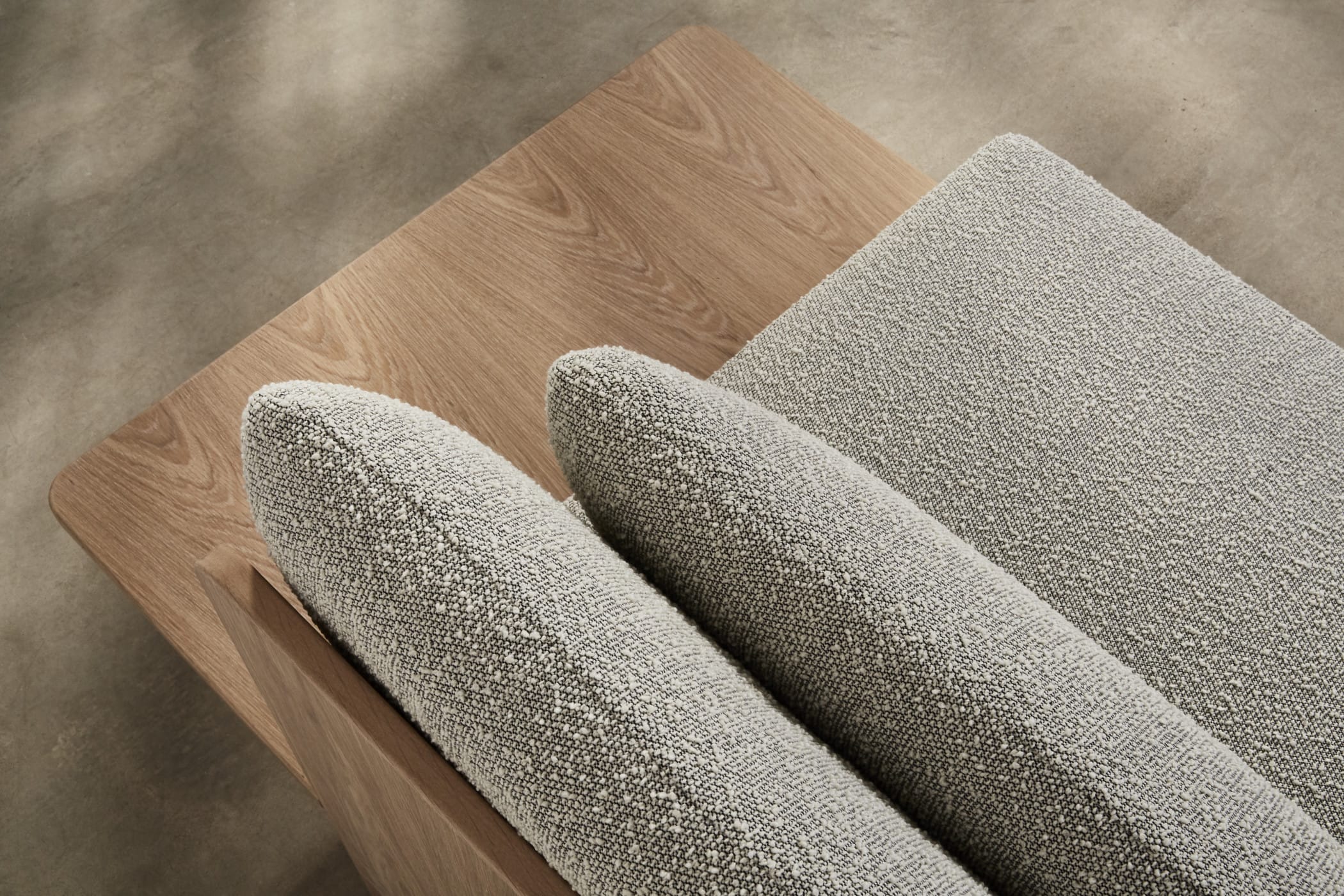 Minimalist modular sofa designed by Space Copenhagen